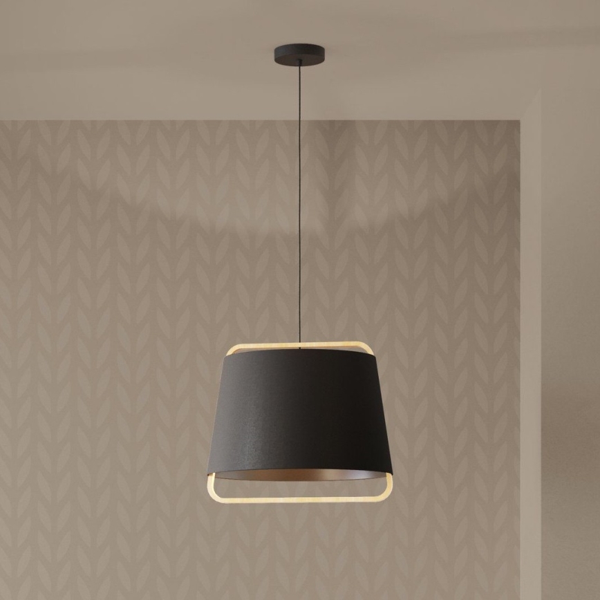 Eglo - Hängeleuchte 1xE27/40W/230V schwarz