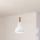 Eglo - Hängeleuchte 1xE27/60W/230V d 18 cm weiß