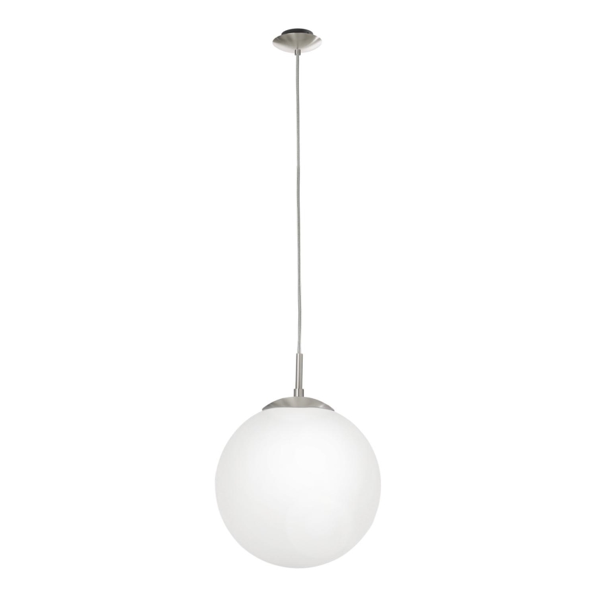 EGLO - Hängeleuchte 1xE27/60W/230V d 25 cm weiß