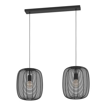 Eglo - Hängeleuchte 2xE27/40W/230V