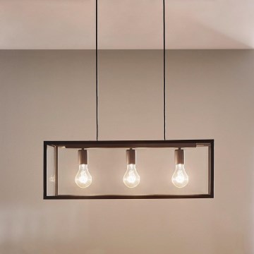 Eglo - Hängeleuchte 3xE27/60W/230V