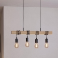 Eglo - Hängeleuchte an Schnur TOWNSHEND 4xE27/60W/230V - FSC-zertifiziert