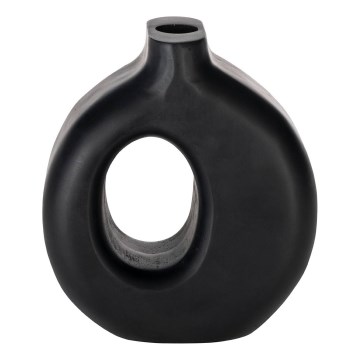 Eglo - Holzvase 16,5x18 cm schwarz