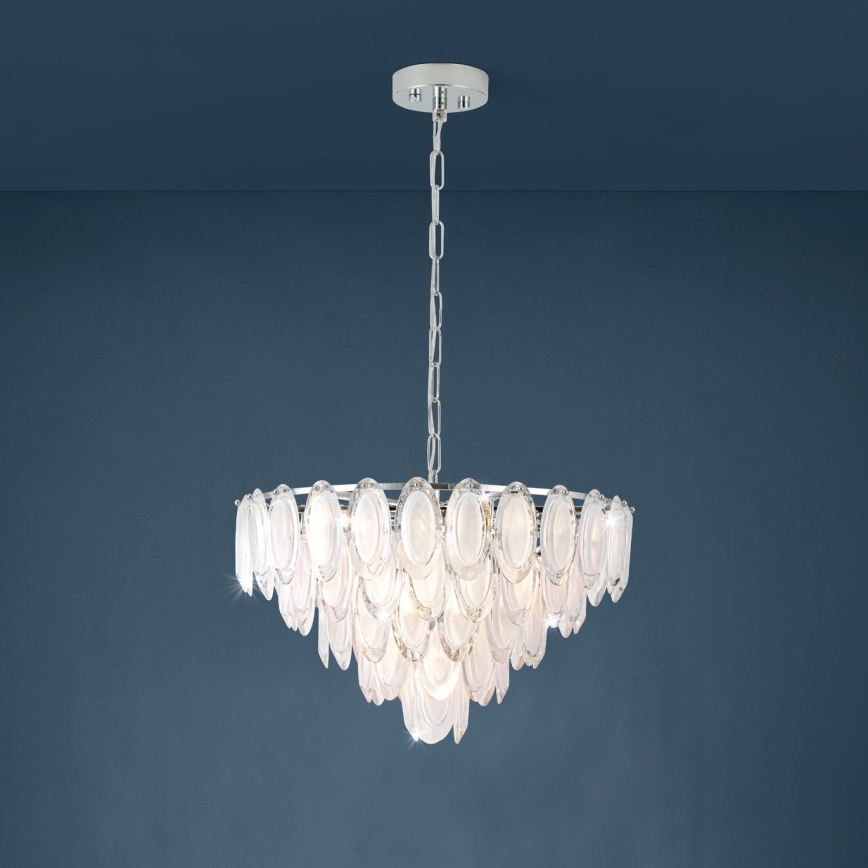 Eglo - Kronleuchter an Kette 10xE14/40W/230V