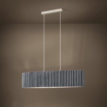 Eglo - Kronleuchter an Schnur 2xE27/40W/230V grau