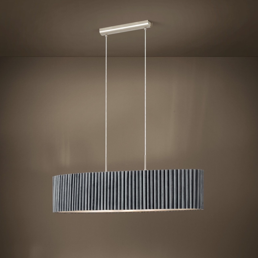Eglo - Kronleuchter an Schnur 2xE27/40W/230V grau