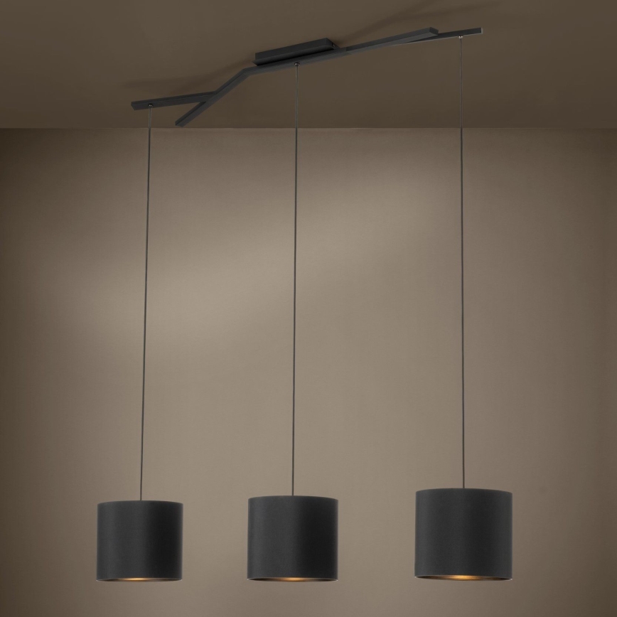 Eglo - Kronleuchter an Schnur 3xE27/40W/230V