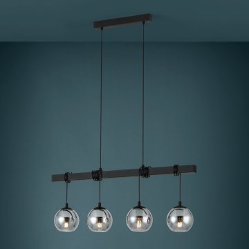 Eglo - Kronleuchter an Schnur 4xE27/40W/230V