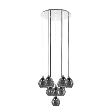 Eglo - Kronleuchter an Schnur BREGALLA 10xE27/40W/230V