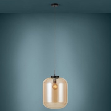 Eglo - Kronleuchter an Schnur BULCIAGO 1xE27/40W/230V d. 35 cm beige