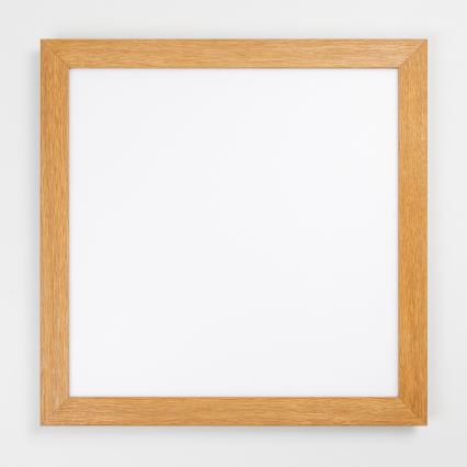 Eglo - LED-Anbaupanel SALOBRENA-RW WOOD LED/34W/230V 2700/4000K 64x64 cm braun