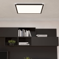 Eglo - LED-Aufbaupanel LED/32,5W/230V 2700/4000/6500K 60x60 cm schwarz