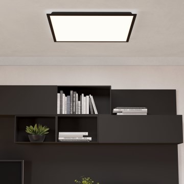 Eglo - LED-Aufbaupanel LED/32,5W/230V 2700/4000/6500K 60x60 cm schwarz
