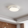 Eglo - LED Badezimmer-Deckenleuchte LED/18W/230V 3000/4000/6500K Ø 34 cm IP54 mattchrom