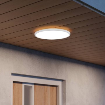 Eglo - LED-Badezimmer-Deckenleuchte LED/20,2 W/230 V Ø 39 cm IP54 schwarz