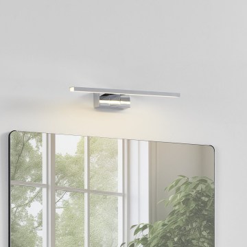 Eglo - LED-Badezimmer-Spiegelleuchte LED/7W/230V 3000/4000/6500K 40 cm IP44 glänzendes Chrom