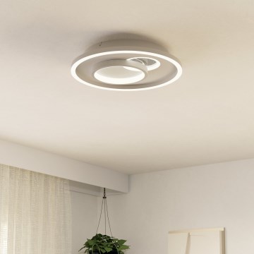 Eglo - LED-Deckenleuchte 1xLED/14W/230V + 1xLED/8,5W d 38 cm weiß
