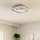 Eglo - LED-Deckenleuchte 1xLED/16,2W/230V + 1xLED/9,2W 38x38 cm weiß