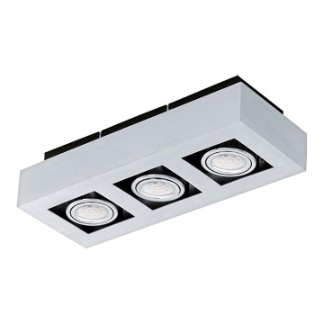 Eglo - LED Deckenleuchte 3xGU10-LED/5W/230V