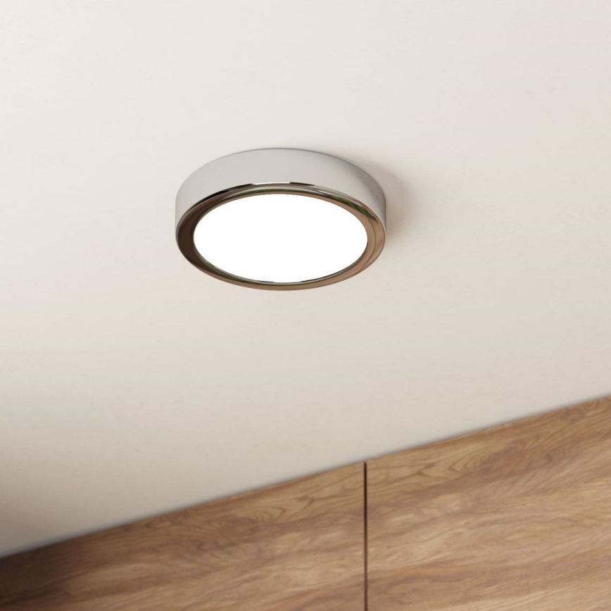 Eglo - LED-Deckenleuchte für Badezimmer LED/11W/230V IP44 glänzendes Chrom