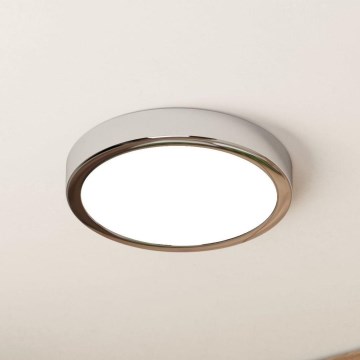 Eglo - LED-Deckenleuchte für Badezimmer LED/17W/230V IP44 glänzendes Chrom