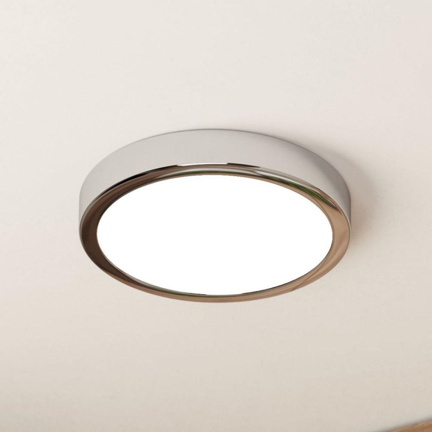 Eglo - LED-Deckenleuchte für Badezimmer LED/17W/230V IP44 glänzendes Chrom