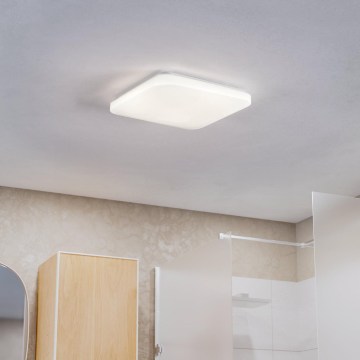 Eglo - LED-Deckenleuchte für Badezimmer LED/18W/230V 3000/4000/6000K 33x33 cm IP44