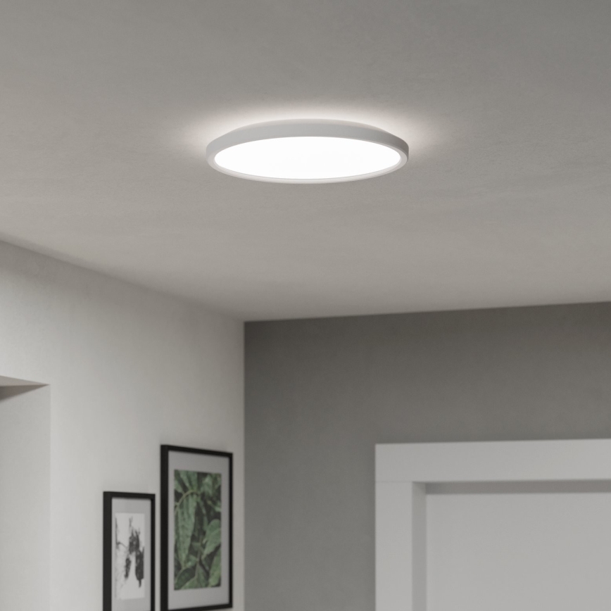 Eglo - LED-Deckenleuchte für den Outdoor-Bereich LED/13,9W/230V 2700/4000/6500K d 30 cm IP44 weiß