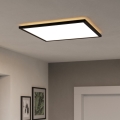 Eglo - LED-Deckenleuchte für den Outdoor-Bereich LED/17W/230V 2700/4000/6500K 50x50 cm IP44 schwarz