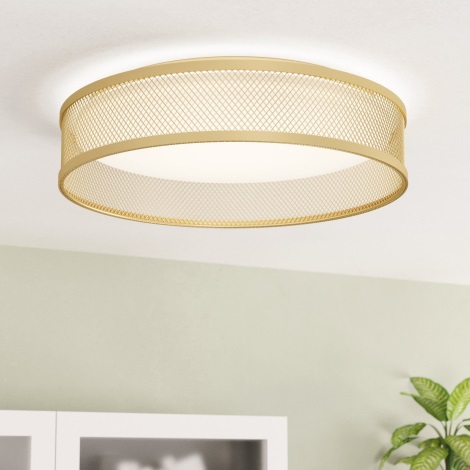 Eglo - LED-Deckenleuchte LED/20W/230V golden