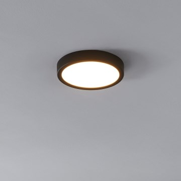 Eglo - LED-Deckenleuchte mit Sensor LED/17W/230V 3000K schwarz