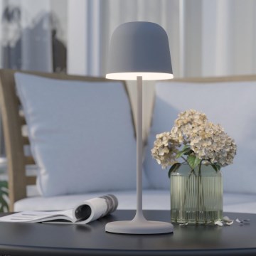 Eglo - LED dimmbare Außen-Akkuleuchte LED/2,2W/5V 1800 mAh grau IP54