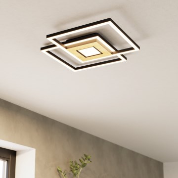 Eglo - LED-dimmbare Deckenleuchte 2xLED/17W/230V +LED/4,2W 2700-6500K + Fernbedienung