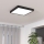 Eglo - LED-dimmbare Deckenleuchte LED/20,5W/230V schwarz 28,5x28,5 cm