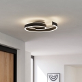 Eglo - LED dimmbare Deckenleuchte LED/37W/230V 3000-6500K schwarz