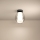 Eglo - LED-dimmbare Deckenleuchte LED/5,5W/230V + LED/1,6W 2200-6500 K Ø 25 cm schwarz-chrom + Fernbedienung