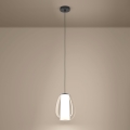 Eglo - LED-dimmbare Pendelleuchte an Drahtseil LED/7W/230V + LED/1,6W 2200-6500K schwarz/chrom