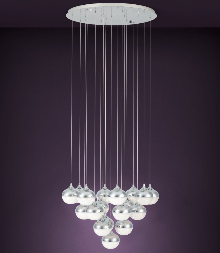 Eglo - LED dimmbarer Kronleuchter an Schnur 18xLED/3,1W/230V