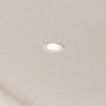 Eglo - LED-Einbauleuchte, dimmbar, LED/6,4W/230V, Ø 8,8 cm, weiß
