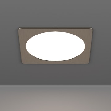 Eglo - LED-Einbauleuchte LED/10,5W/230V 2700/4000/6500K 16,6x16,6 cm mattchrom