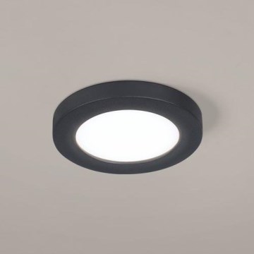 Eglo - LED-Einbauleuchte LED/5,5W/230V 4000K schwarz Ø 11,7 cm