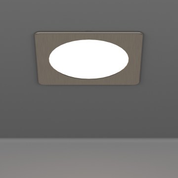 Eglo - LED-Einbauleuchte LED/6,3W/230V 2700/4000/6500K 11,9x11,9 cm mattchrom