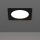 Eglo - LED Einbauleuchte LED/6,3W/230V 2700/4000/6500K 11,9x11,9 cm schwarz