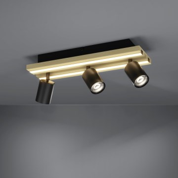 Eglo - LED Einbaustrahler 3xLED/2,2W/230V + 2xLED/1,2W + 2xLED/2W beige/schwarz