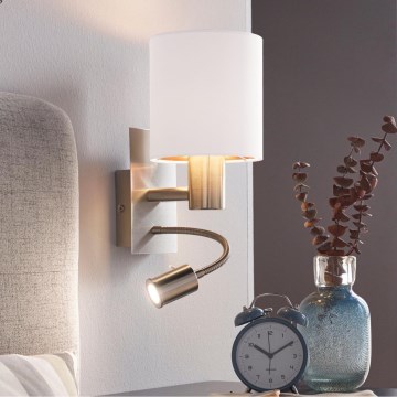 Eglo - LED Flexibles Leuchtmittel 1xE27/40W+LED/3,8W Weiß