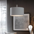 Eglo - LED Hängeleuchte an Kabel TUNJA 1xE27/60W/230V grau