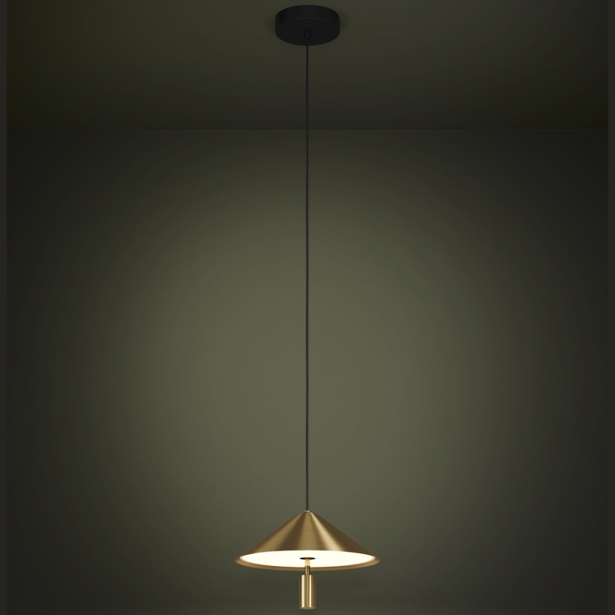 Eglo - LED-Hängeleuchte LED/12W/230V 3000K golden
