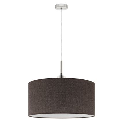 Eglo - LED-Hängeleuchte TUNJA 1xE27/60W/230V braun