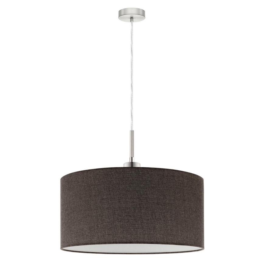 Eglo - LED-Hängeleuchte TUNJA 1xE27/60W/230V braun
