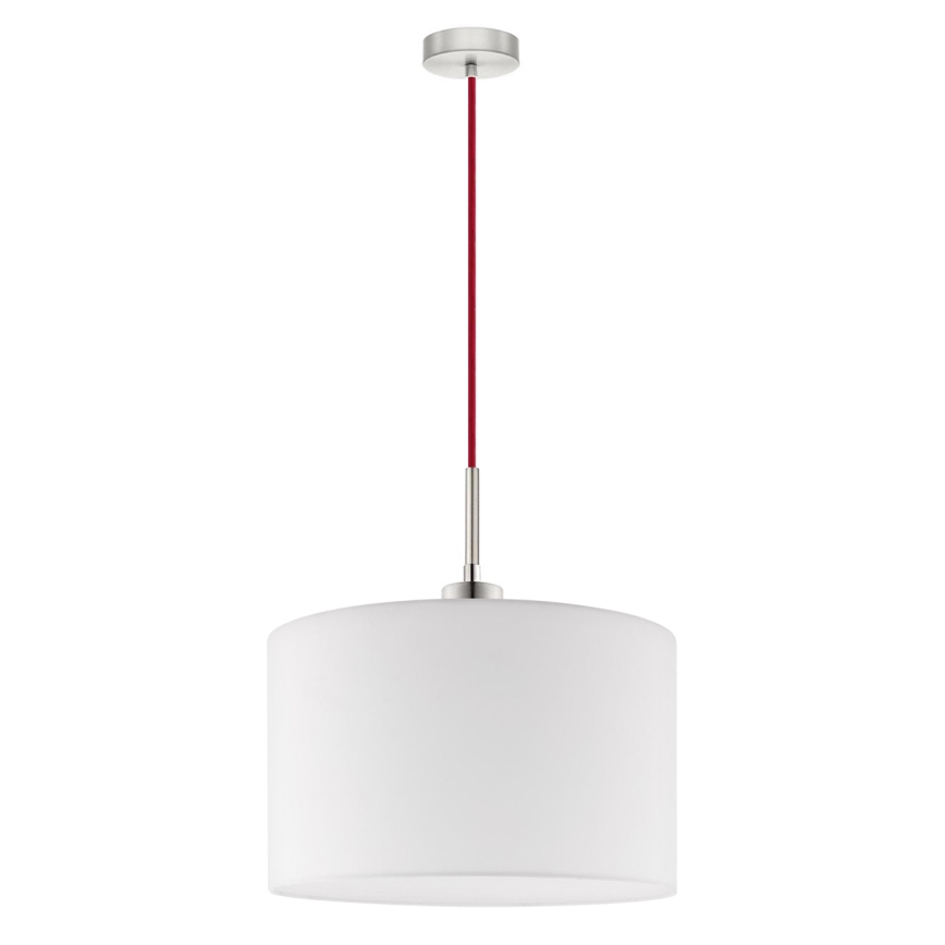 Eglo - LED-Hängeleuchte TUNJA 1xE27/60W/230V weiß